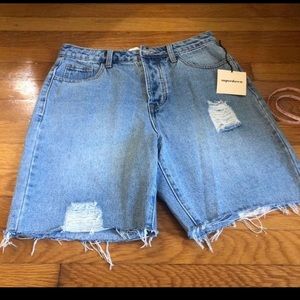 Brand NWT superdown denim shorts